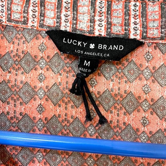 Lucky Brand Los Angeles women’s medium floaty Boho top - Picture 7 of 7